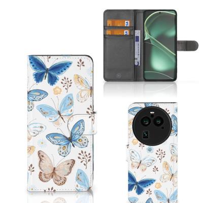 Telefoonhoesje | Met pasjeshouder | voor OPPO Find X6 Pro Vlinder