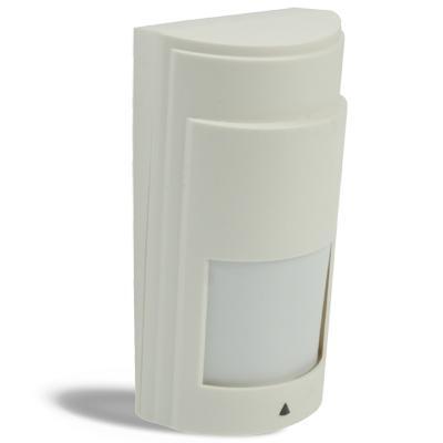 PA-525D bedrade dubbele infrarood en magnetron digitale bewegingsmelder (wit)