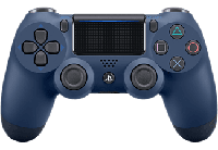 Sony PlayStation 4 Wireless Dualshock 4 V2 Controller (Midnight Blue) - thumbnail