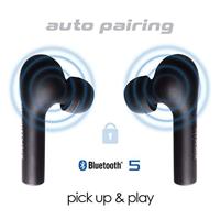 Boompods Bassline TWS Headset True Wireless Stereo (TWS) In-ear Calls/Music Bluetooth Black - thumbnail