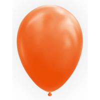 Ballonnen oranje 100 stuks - thumbnail