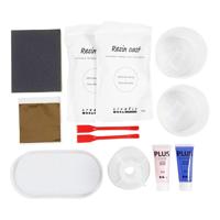 Creativ Company Starter hobbyset hars gieten, kandelaren en dienbladen, blauw, lichtroze, wit, 1 doos - thumbnail