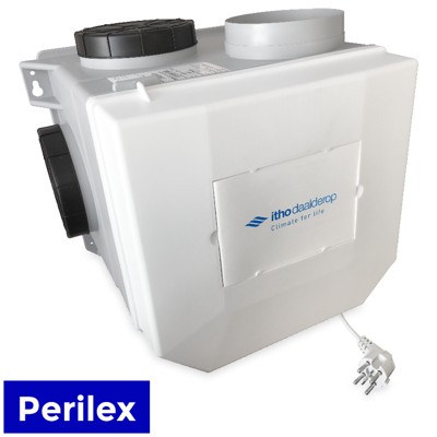 Itho Daalderop CVE-S eco fan ventilator box RFT SP + vochtsensor - perilex stekker Itho Daalderop CVE-S eco fan ventilator box RFT SP + vochtsensor - perilex stekker
