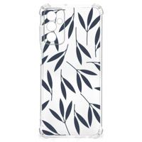 Samsung Galaxy M13 4G | M23 Case Leaves Blue - thumbnail