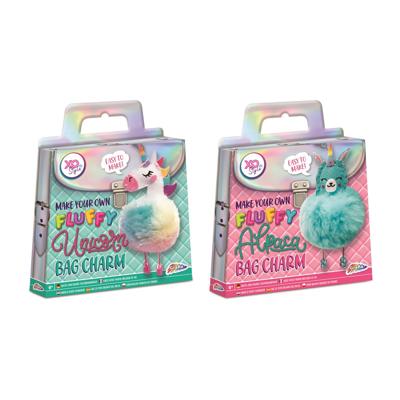 Grafix Maak je eigen fluffy hanger - eenhoorn