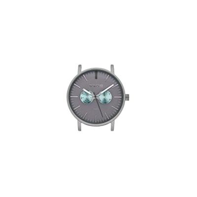 Horloge Uniseks Watx & Colors WXCA2734 Grijs Zilverkleurig (Ø 44 mm)