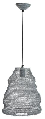 J-Line Hanglamp 'Gommaar' Small, kleur Grijs, Ø30cm