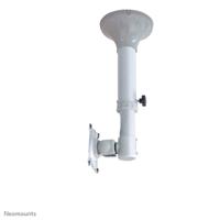 Neomounts FPMA-C025SILVER TV-plafondbeugel 25,4 cm (10) - 76,2 cm (30) Kantelbaar, Zwenkbaar, Roteerbaar, In hoogte verstelbaar - thumbnail