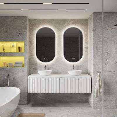 Badkamermeubelset BWS Linea | 180 cm | Mat Wit