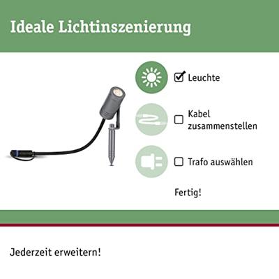Paulmann 94368 Verlichtingssysteem Plug&Shine Warmwit Grijs Paulmann 94368 Verlichtingssysteem Plug&Shine Warmwit Grijs