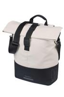 BASIL Tas cove shopper wit/zwart | mik hooks | 16l - thumbnail