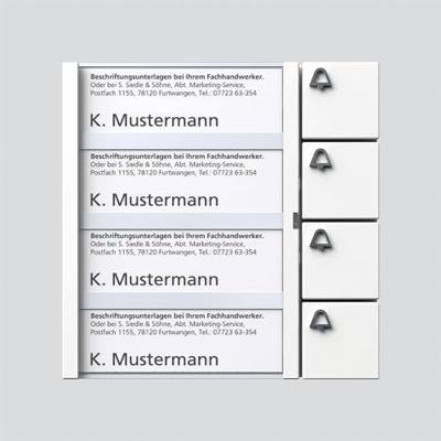 Siedle 200035743-00 Functiemodule voor Accessoires voor deurintercom Zilver