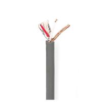 DMX-Kabel | 110 Ohm | 2x 0.23 mm² | 100.0 m | Rond | PVC | Donkergrijs | Rol - thumbnail