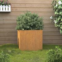 VidaXL Plantenbak 49x47x46 cm cortenstaal - thumbnail