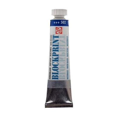 Talens blockprint tube 20ml donkerblauw 502