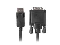 Lanberg CA-DPDV-10CU-0010-BK video kabel adapter 1 m DisplayPort DVI-D Zwart - thumbnail