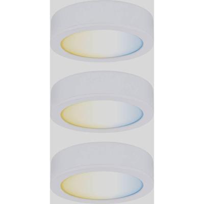 Paulmann CC Start Disc Onderbouwlamp Set van 3 stuks LED 2.10 W Warmwit Wit