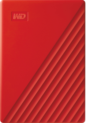 WD My Passport 4 TB Externe harde schijf (2,5 inch) USB-A 3.2 Gen 1 Rood WDBPKJ0040BRD-WESN WD My Passport 4 TB Externe harde schijf (2,5 inch) USB-A 3.2 Gen 1 Rood WDBPKJ0040BRD-WESN