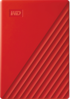 WD My Passport 4 TB Externe harde schijf (2,5 inch) USB-A 3.2 Gen 1 Rood WDBPKJ0040BRD-WESN - thumbnail