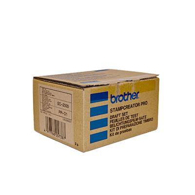 Kit voor stempelmachine Brother Zwart