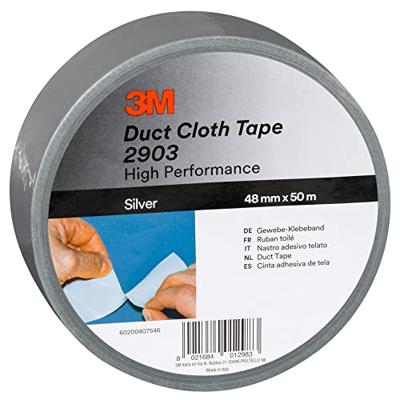 3M 2903D4850S Textieltape 3M 2903 Zilver (l x b) 50 m x 48 mm 1 stuk(s)