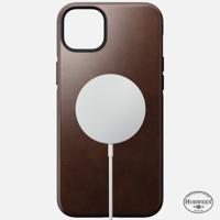 Nomad Modern Horween lederen hoesje iPhone 14 Plus - Rustic Brown - thumbnail
