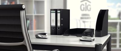 Leitz NeXXt WOW 5502 nietmachine, zwart, op blister - thumbnail