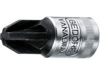 Gedore IKS 20 PZD 1 6187130 Kruiskop Pozidriv Schroevendraaierdop PZ 1 1/4 (6.3 mm) - thumbnail