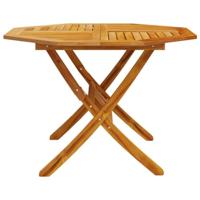 Tuintafel inklapbaar 110x75 cm massief acaciahout - thumbnail