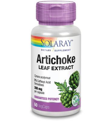 Solaray Solaray Artisjok Bladextract 300mg (60vc) Solaray Solaray Artisjok Bladextract 300mg (60vc)