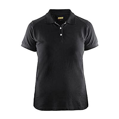 Blåkläder Dames poloshirt piqué 33901050 | Zwart | Maat XXL - 7330509479544