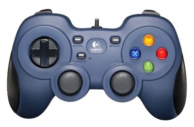 Logitech Gaming F310 Controller Gamepad PC Blauw Logitech Gaming F310 Controller Gamepad PC Blauw