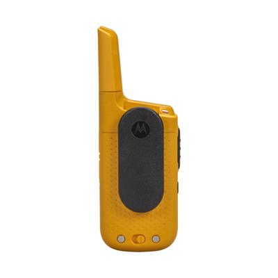 MOTOROLA TALKABOUT T72 Walkie Talkies - Geel - Bereik 8 km - PMR446 - 16 kanalen - 121 codes - thumbnail