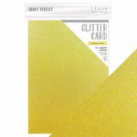 Craft Perfect By Tonic Studios Craft perfect • spring meadow glitter card sherbert lemon - thumbnail