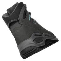 Lowa Renegade Evo GTX Mid S Hoge Wandelschoen Dames Asphalt/Turqoise 6 - thumbnail
