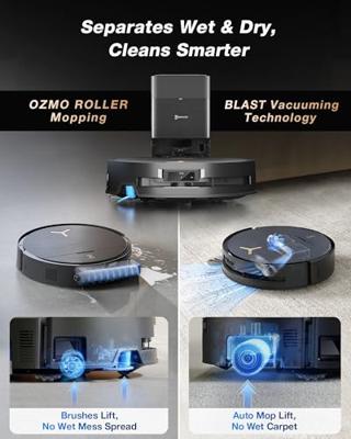 ECOVACS DEEBOT X9 PRO OMNI Robotstofzuiger - 16600Pa - Ultradun - BLAST-technologie - Direct zelfreinigend ECOVACS DEEBOT X9 PRO OMNI Robotstofzuiger - 16600Pa - Ultradun - BLAST-technologie - Direct zelfreinigend