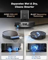 ECOVACS DEEBOT X9 PRO OMNI Robotstofzuiger - 16600Pa - Ultradun - BLAST-technologie - Direct zelfreinigend - thumbnail