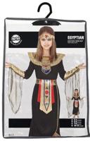 Cleopatra Kostuum Kind Zwart - thumbnail
