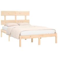 Bedframe massief hout 140x190 cm - thumbnail