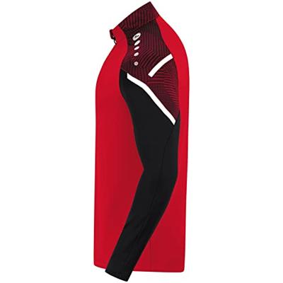 JAKO 8622K Ziptop Performance Kids - Rood/Zwart - 128 JAKO 8622K Ziptop Performance Kids - Rood/Zwart - 128
