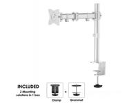 Neomounts NM-D135SILVER monitorarm - thumbnail