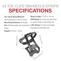 Pedalen Zefal Zwart - thumbnail