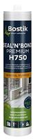 Bostik hybride kit en lijm - H750 - wit - koker 290 ml - thumbnail