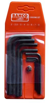 Bahco inbussleutelset 6-kant 8-dlg | 1995M/8T