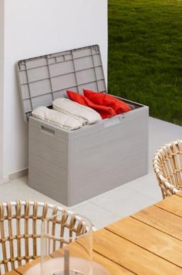 Toomax kussenbox woody&apos;s 77x44x53cm warm grijs