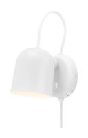 Wandlamp slaapkamer wit/ lichtgrijs &apos;Angle&apos; GU10 verstelbaar schakelaar DFTP - thumbnail