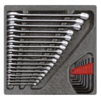 Gedore Ringsteeksleutelset | 4/6 CT-Module | 25-dlg - 3301699 - thumbnail