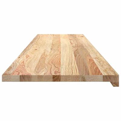 Vensterbanken 2 st onbehandeld 160x40x2 cm massief eikenhout