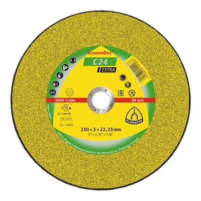 Klingspor doorslijpschijf C 24 EX 230x3.0x22.23mm Klingspor doorslijpschijf C 24 EX 230x3.0x22.23mm
