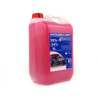 Antivries OCC Motorsport 50% Organisch Roze (5 L)